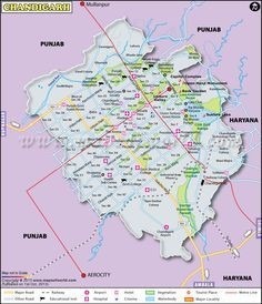 CHANDIGARH MAP
